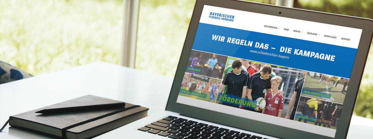 Schiedsrichter-Bayer-Header-Kampagnen-Website